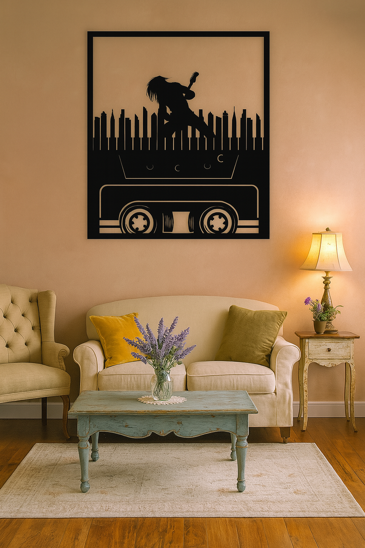 Rock wall decor