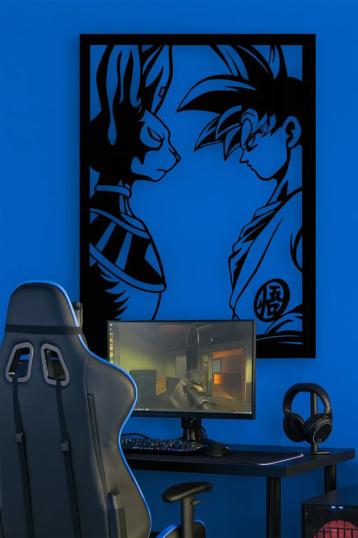 Anime wall decor