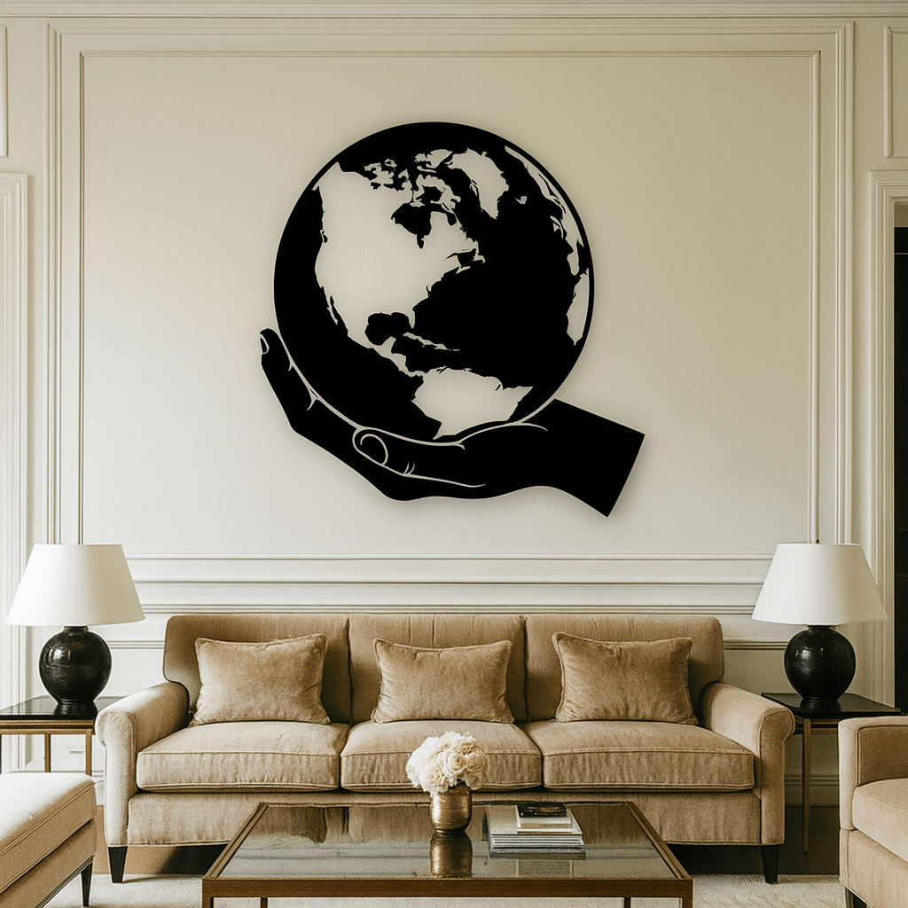 Globe Wall Decor