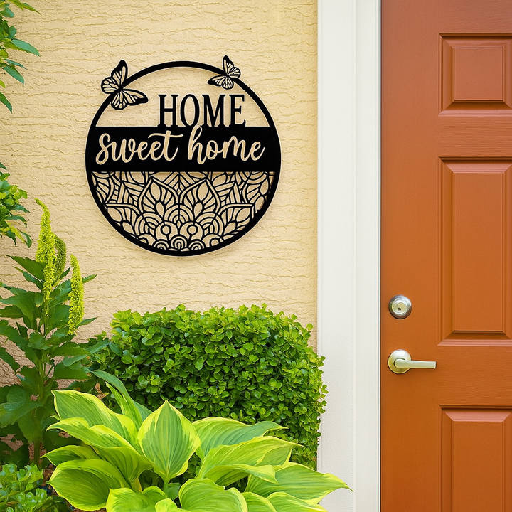 Home Sweet Home Door Sign