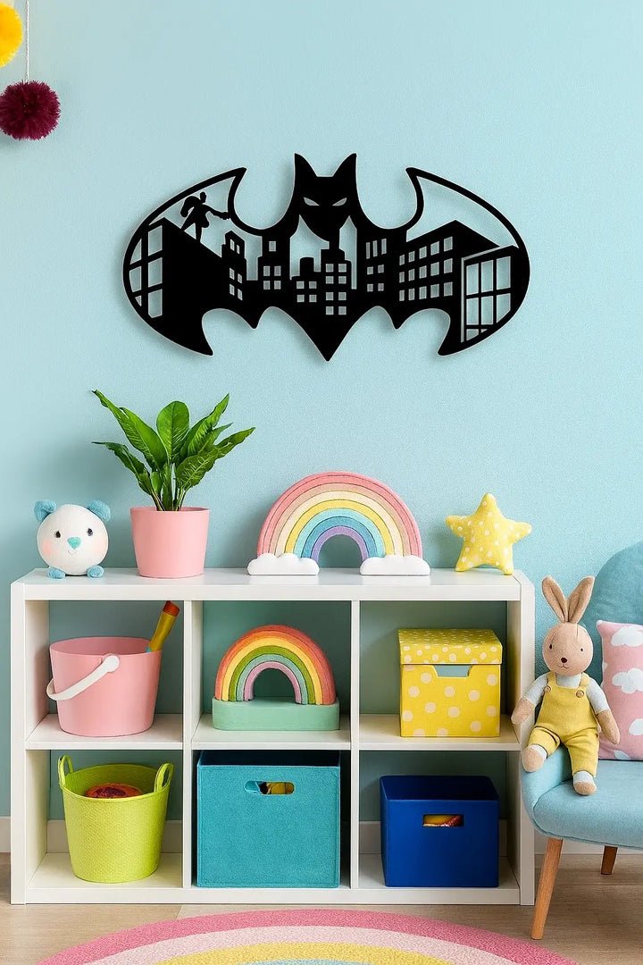 Batman City Wall Art