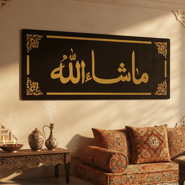 MashaAllah Premium Wall Frame